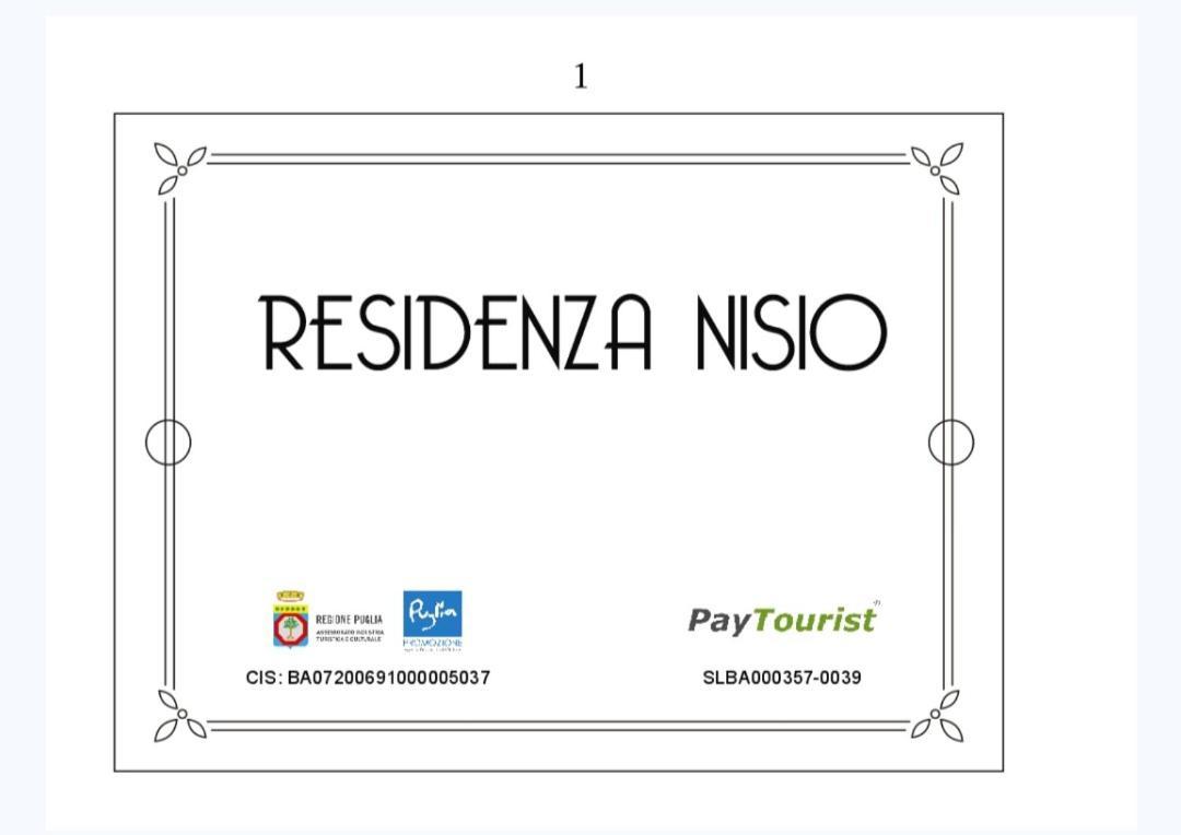 Residenza Nisio Villa Bari Phòng bức ảnh